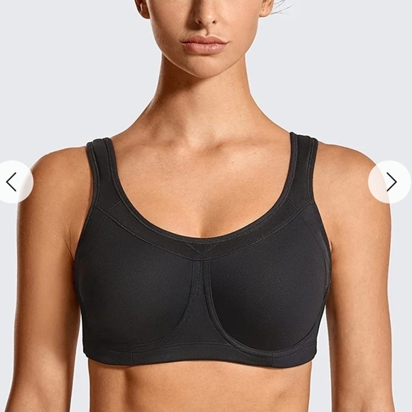 NWT Syrokan full coverage bounce control underwire sports bra Size 32D - Picture 1 of 8